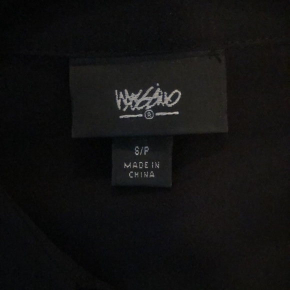 Mossimo light weight black top, Small, adjustable sleeves,NWOT - Picture 7 of 7